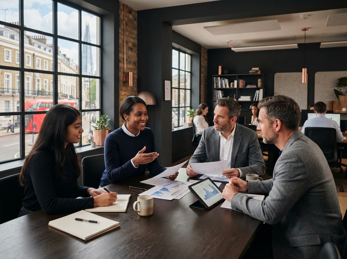 Choice Chainex data analysts reviewing automated insights on screen